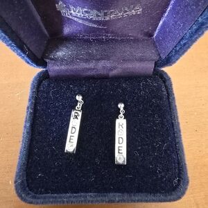 Montana Silversmiths Silver Rodeo Earrings